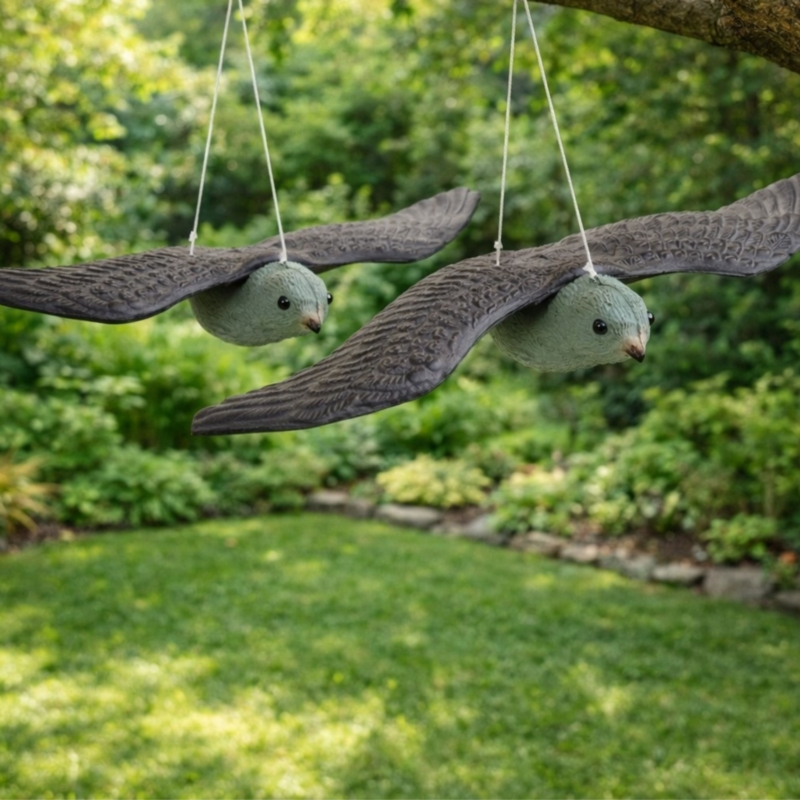 Jastrząb odstraszacz ptaków, gołębi na balkon, wiszący
