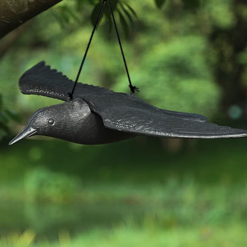 Kruk odstraszacz ptaków, gołębi na balkon, wiszący