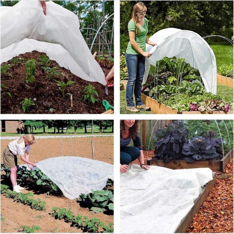 Agrowłóknina zimowa okryciowa biała 1,6x20m 17g/m2