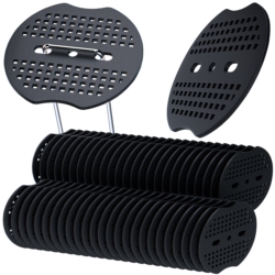 Podkładki do kotwy i szpilek metalowych do agrowłókniny lub siatki na krety 50 sztuk