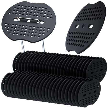 Podkładki do kotwy i szpilek metalowych do agrowłókniny lub siatki na krety 50 sztuk