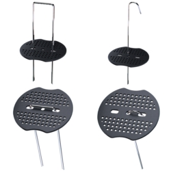 Podkładki do kotwy i szpilek metalowych do agrowłókniny lub siatki na krety 50 sztuk