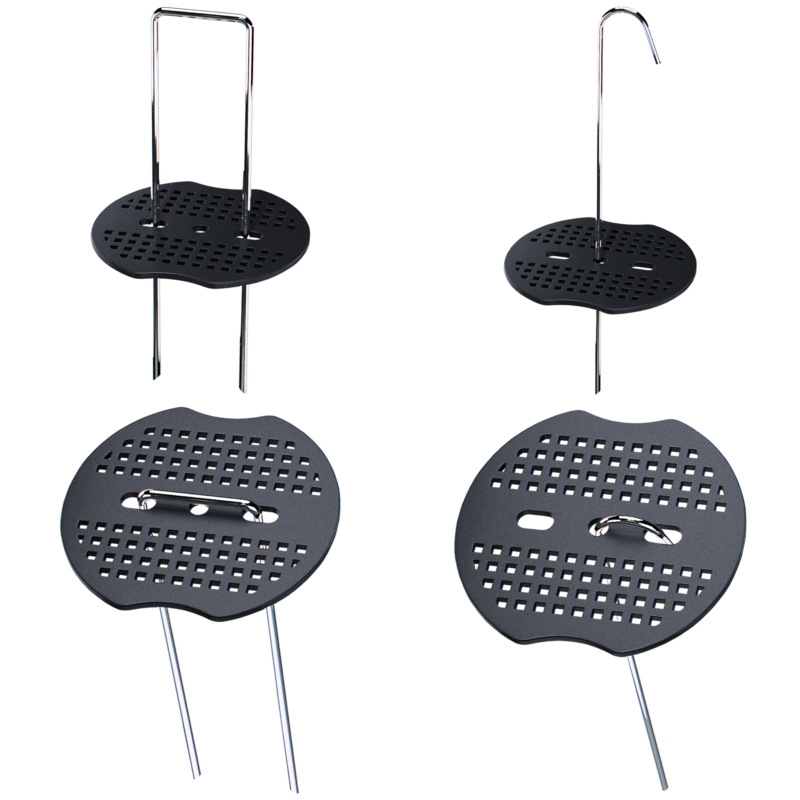 Podkładki do kotwy i szpilek metalowych do agrowłókniny lub siatki na krety 50 sztuk