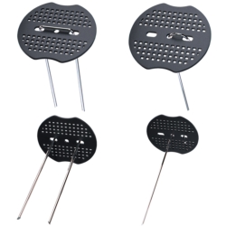 Podkładki do kotwy i szpilek metalowych do agrowłókniny lub siatki na krety 50 sztuk