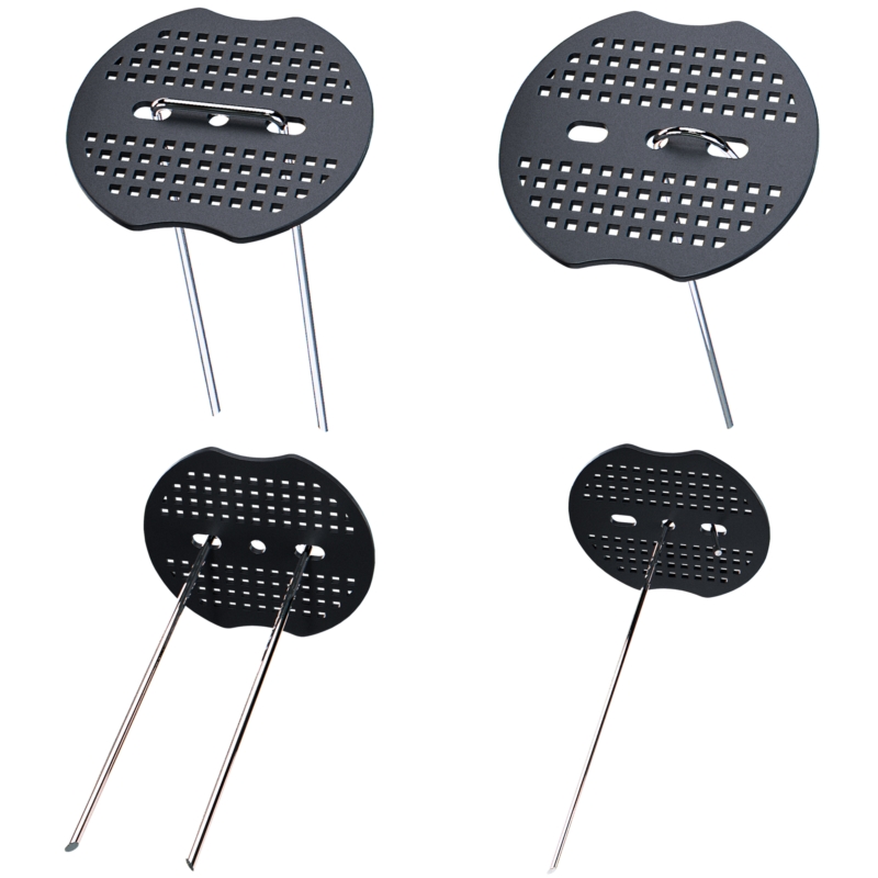 Podkładki do kotwy i szpilek metalowych do agrowłókniny lub siatki na krety 50 sztuk