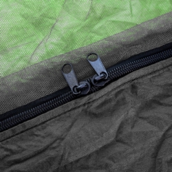 Hamak ogrodowy dwuosobowy z moskitierą Zielony