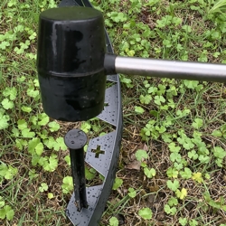 Szpilki do agrowłókniny, kotwy do obrzeży trawnikowych, kołki 50 sztuk