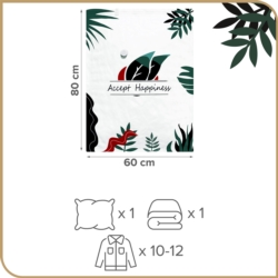 Worek próżniowy na ubrania, pościel i tekstylia 60x80cm 5 sztuk