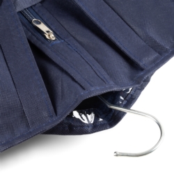 Pokrowiec ochronny na ubrania, garnitur Granatowy 60x150cm 5 sztuk