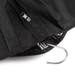 Pokrowiec ochronny na ubrania, garnitur Czarny 60x100cm 5 sztuk