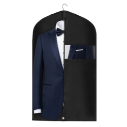 Pokrowiec ochronny na ubrania, garnitur Czarny 60x100cm 5 sztuk