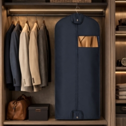 Pokrowiec ochronny na ubrania, garnitur Granatowy 60x100cm 5 sztuk