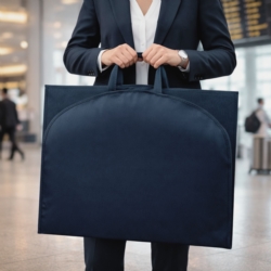 Pokrowiec ochronny na ubrania, garnitur Granatowy 60x100cm 5 sztuk