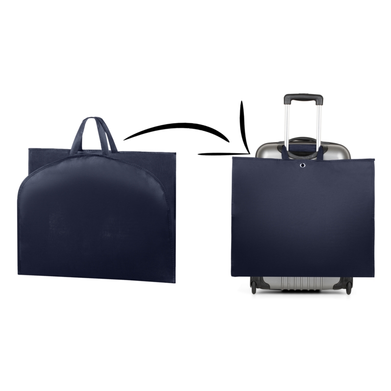 Pokrowiec ochronny na ubrania, garnitur Granatowy 60x100cm 5 sztuk