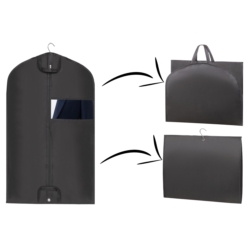 Pokrowiec ochronny na ubrania, garnitur Grafitowy 60x100cm 5 sztuk