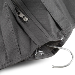 Pokrowiec ochronny na ubrania, garnitur Grafitowy 60x100cm 5 sztuk