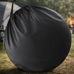 Namiot plażowy samorozkładający przebieralnia Czarny + Torba