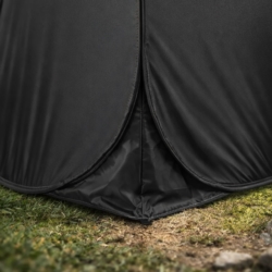 Namiot plażowy samorozkładający przebieralnia Czarny + Torba