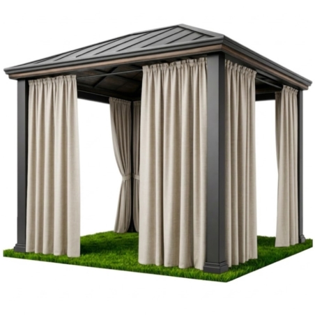 Zasłona przeciwsłoneczna na taras i balkon 155x200cm Latte