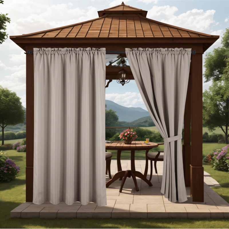 Zasłona przeciwsłoneczna na taras i balkon 155x200cm Latte