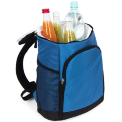 Plecak terminczy turystyczny na piknik, na plażę Niebieski 15L