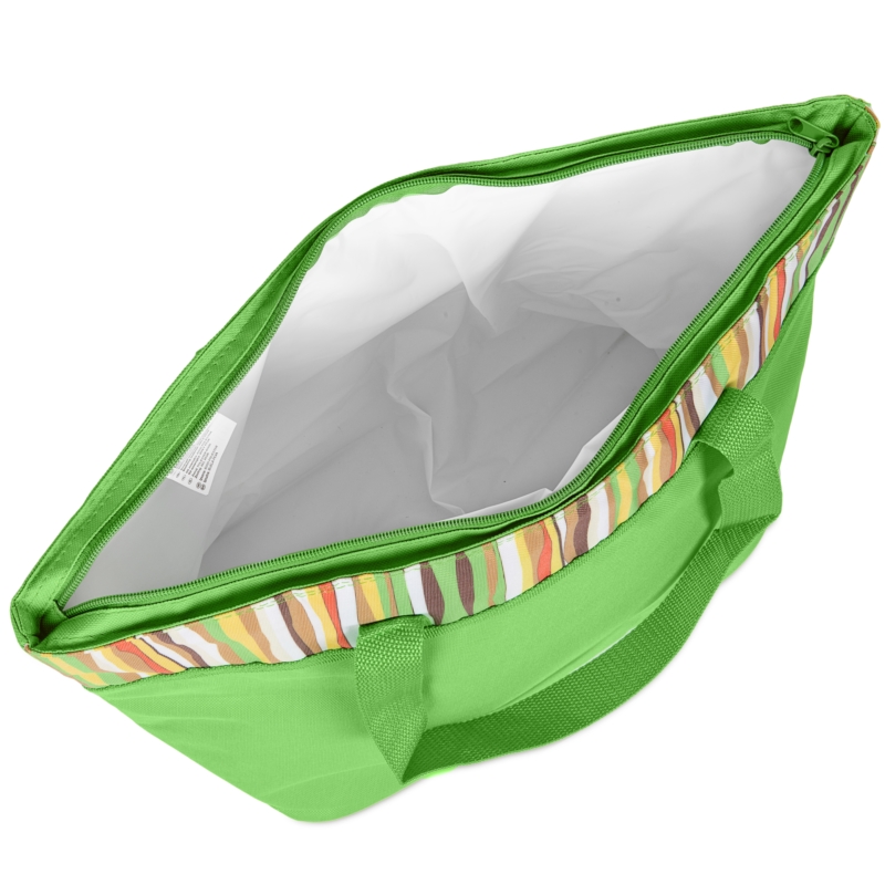 Torba termiczna zakupowa Zielona 25L + 2 Wkłady 400ml