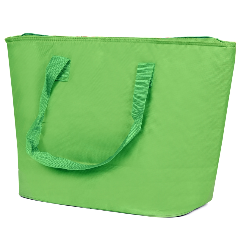 Torba termiczna zakupowa Zielona 25L + 2 Wkłady 400ml