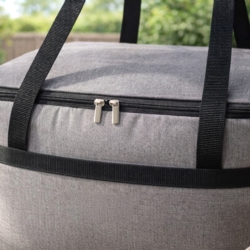 Torba termiczna z uchwytem i paskiem 40L Szara