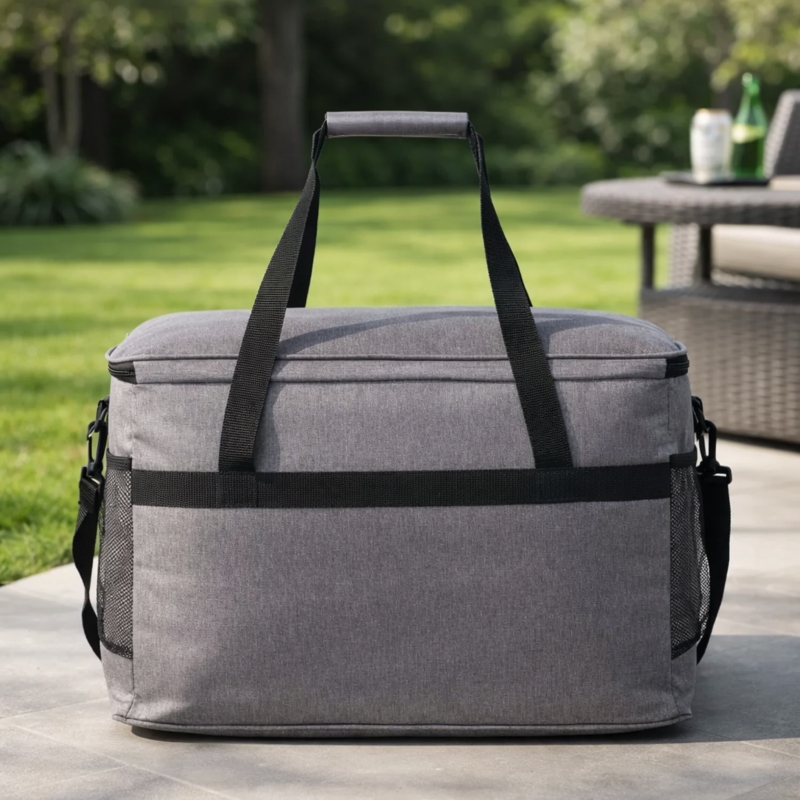 Torba termiczna z uchwytem i paskiem 40L Szara