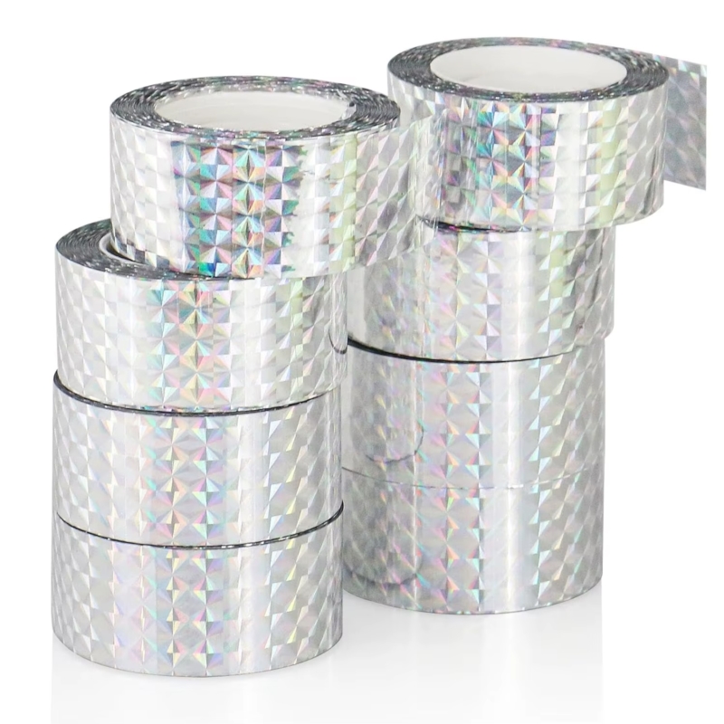 Taśma odblaskowa do odstraszania gołębi, szpaków oraz ptaków 50m