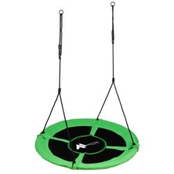 Huśtawka ogrodowa bocianie gniazdo Zielona 100cm