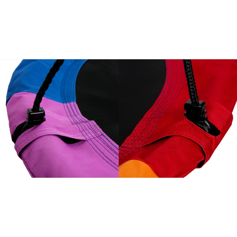 Huśtawka ogrodowa bocianie gniazdo Kolorowa 100cm