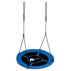 Huśtawka ogrodowa bocianie gniazdo Niebieskia 110cm