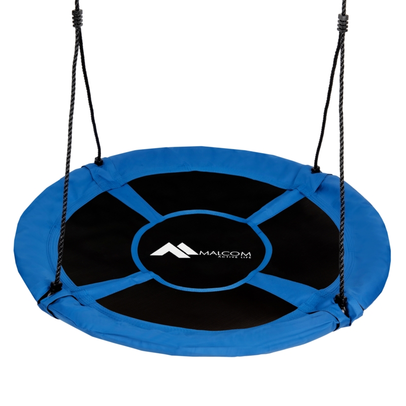 Huśtawka ogrodowa bocianie gniazdo Niebieskia 110cm