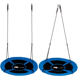 Huśtawka ogrodowa bocianie gniazdo Niebieskia 110cm