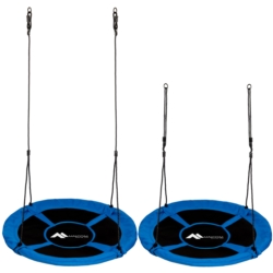 Huśtawka ogrodowa bocianie gniazdo Niebieskia 110cm