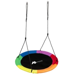 Huśtawka ogrodowa bocianie gniazdo Kolorowa 110cm