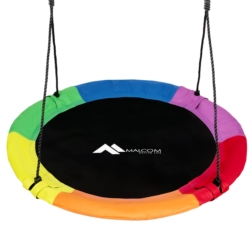 Huśtawka ogrodowa bocianie gniazdo Kolorowa 110cm