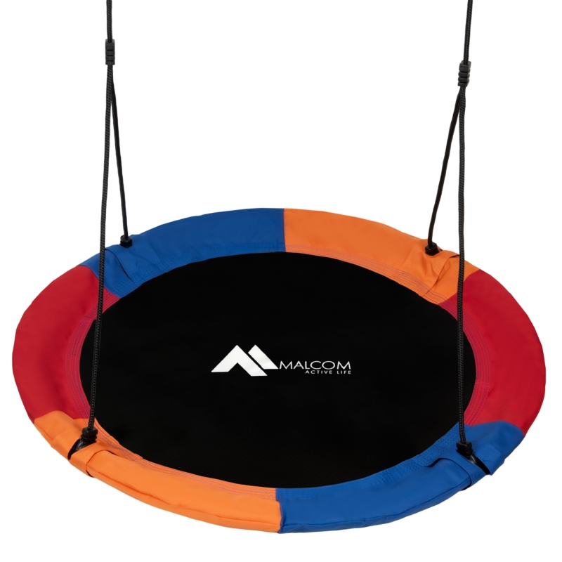 Huśtawka dla dzieci bocianie gniazdo Kolorowa 100cm