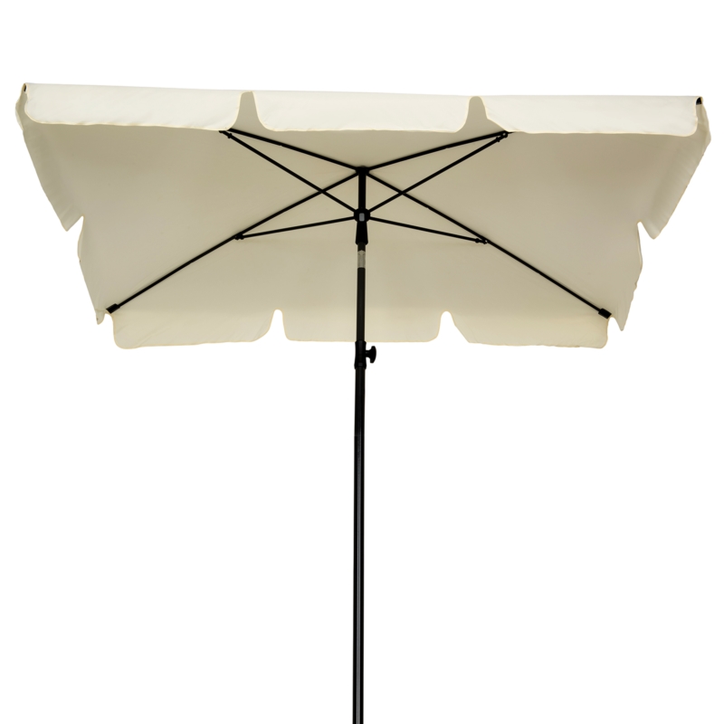 Parasol balkonowy prostokątny łamany UV Ecru 200x130cm