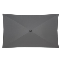 Parasol balkonowy prostokątny łamany UV Grafit 200x130cm