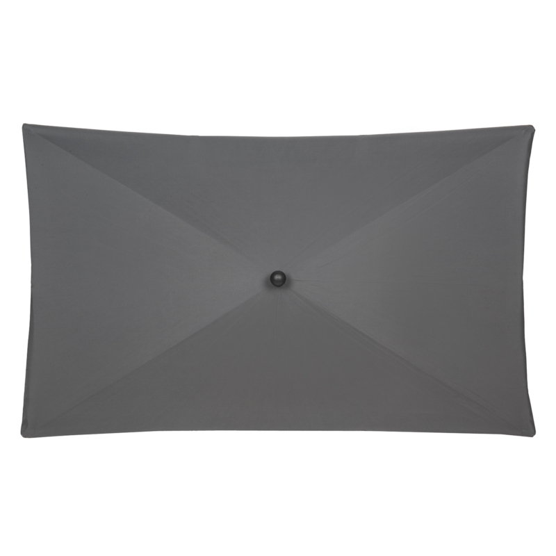 Parasol balkonowy prostokątny łamany UV Grafit 200x130cm