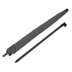 Parasol balkonowy prostokątny łamany UV Grafit 200x130cm