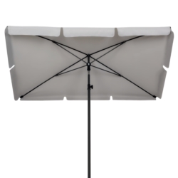Parasol balkonowy prostokątny łamany UV Szary 200x130cm