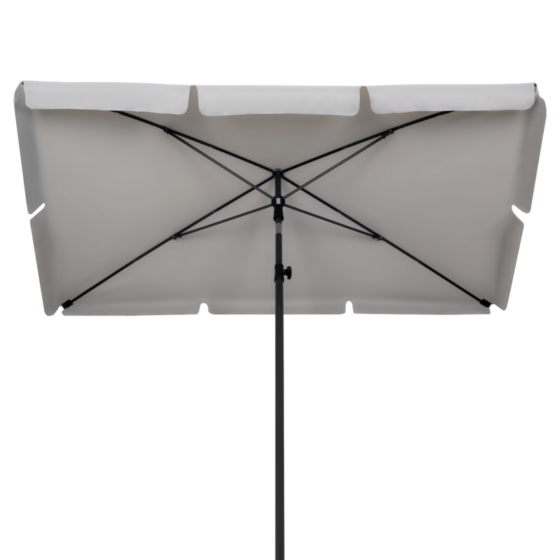 Parasol balkonowy prostokątny łamany UV Szary 200x130cm