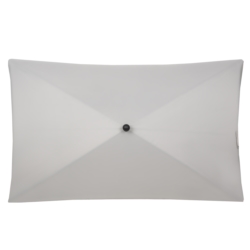 Parasol balkonowy prostokątny łamany UV Szary 200x130cm