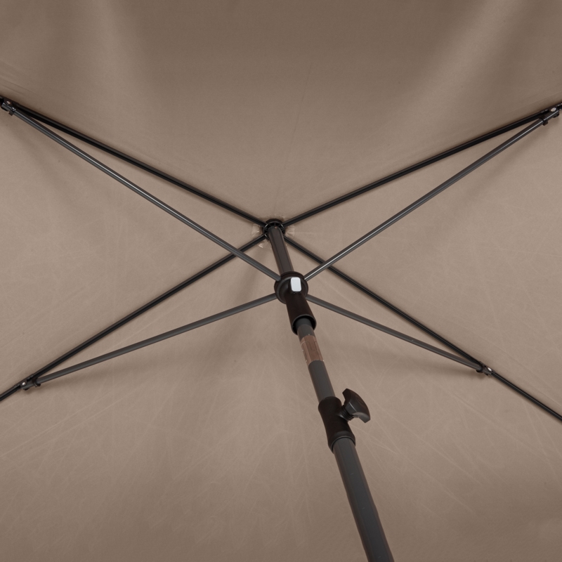 Parasol balkonowy prostokątny łamany UV Beżowy 200x130cm