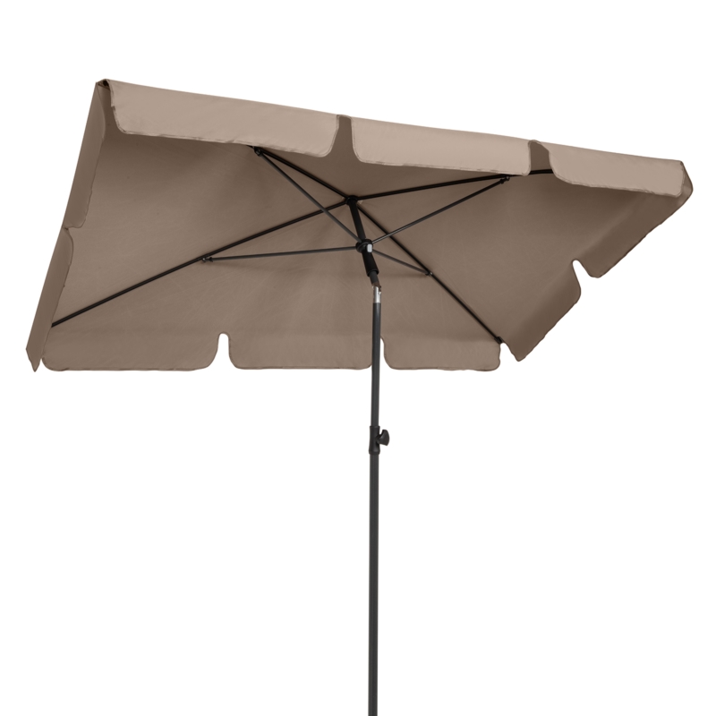 Parasol balkonowy prostokątny łamany UV Beżowy 200x130cm