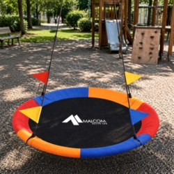 Huśtawka dla dzieci bocianie gniazdo Kolorowa 120cm