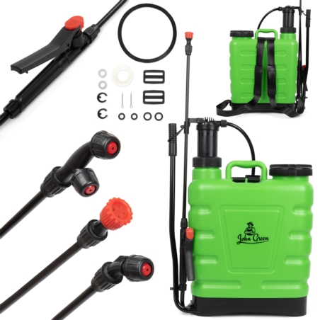 Opryskiwacz ciśnieniowy ogrodowy plecakowy 16L
